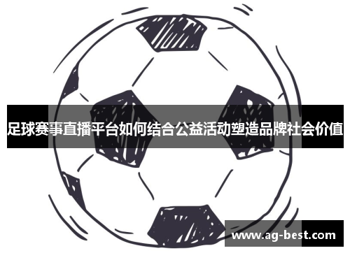 足球赛事直播平台如何结合公益活动塑造品牌社会价值